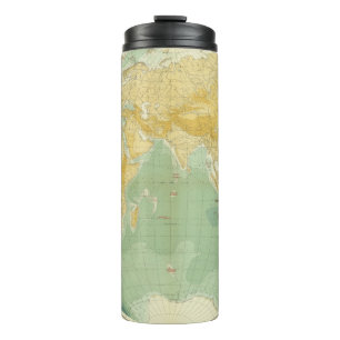 World Map Indian Ocean, Europe, Asia, Africa Thermal Tumbler