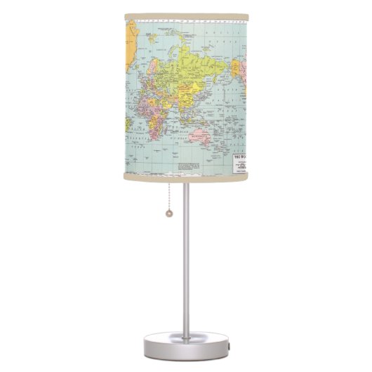 World Map Lamp (Right)