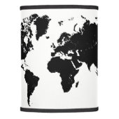 WORLD MAP LAMP SHADE (Front)