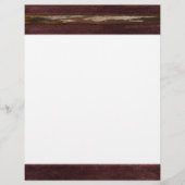 World Map Letterhead (Front)