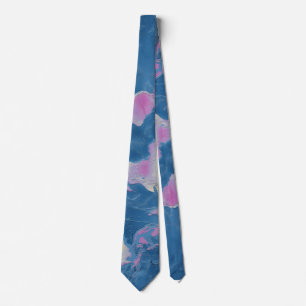 World Map Neck Tie