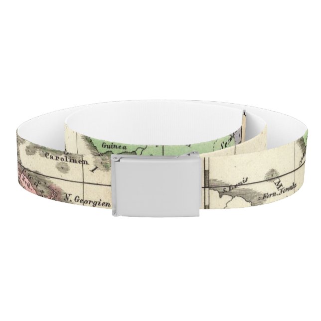 World Map of Clothing Styles Belt (Coil)