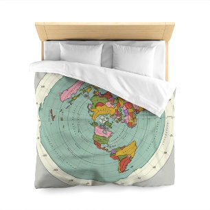 world map of decking fleece blanket