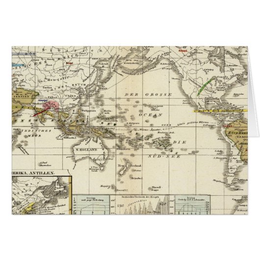 World Map of Diseases Cards (Front Horizontal)