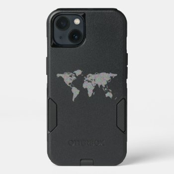 World Map Iphone 13 Case by ZYDDesign at Zazzle