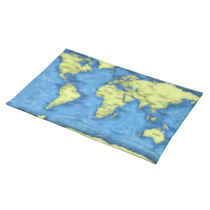 World Map Placemats Zazzle   World Map Placemats R9b753161e4da427ba624c720cc2c8481 2cfk1 8byvr 736.webp