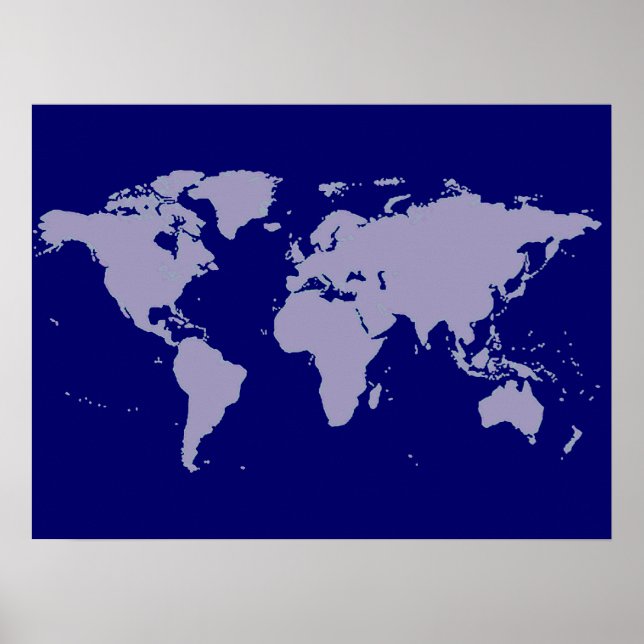 world map . planispheres poster (Front)