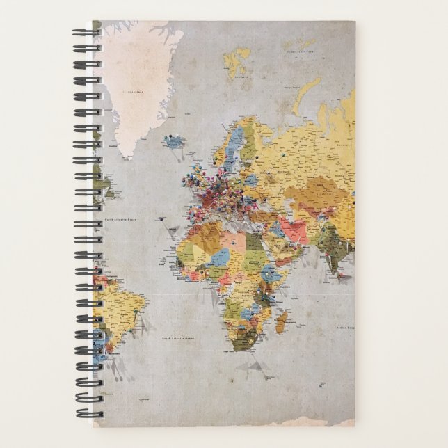 world map planner (Front)