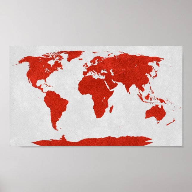 World Map Poster (Front)