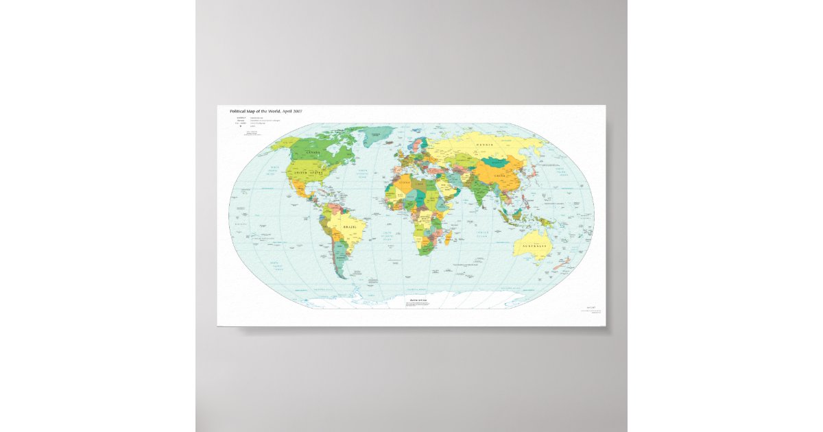 world map poster zazzlecom