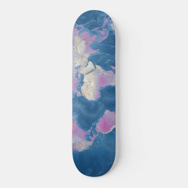 World Map Skateboard (Front)