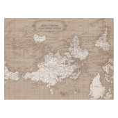 World Map Table Cloth | Zazzle