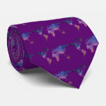 World Map Tie at Zazzle
