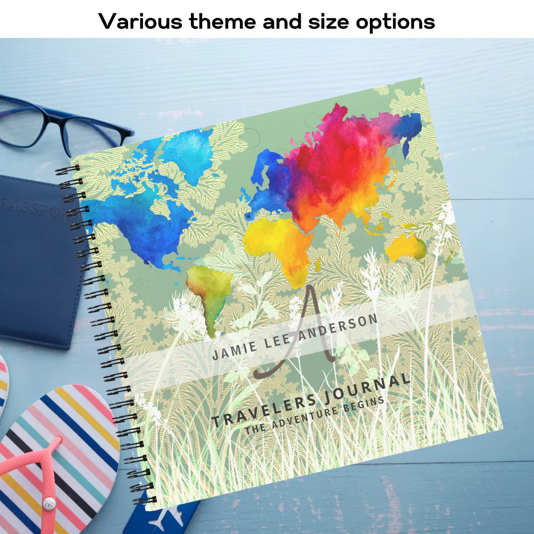 World Map Travel Retirement Bucket List Gift Dad   Notebook (Creator Uploaded)