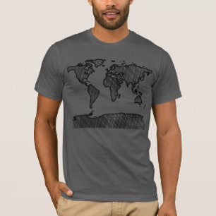 World Map Tshirt