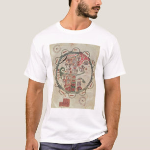 World map with Jerusalem in the centre T-Shirt