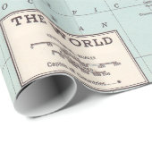 World Map Wrapping Paper (Roll Corner)