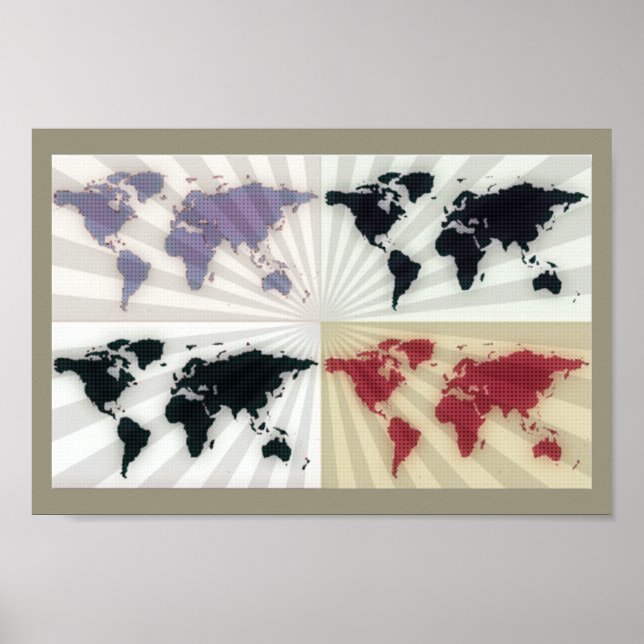 world maps decor (Front)