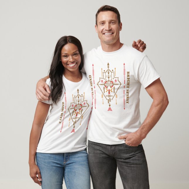 World Mental Health Day - Calm Mind Bright Spirit T-Shirt (Unisex)