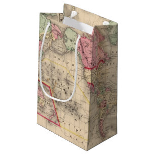 World Mercator proj Map by Mitchell Small Gift Bag