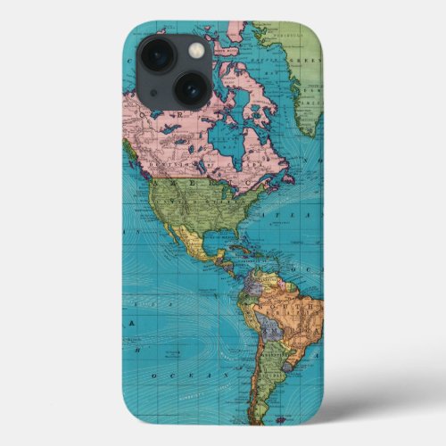 World Mercators Projection iPhone 13 Case