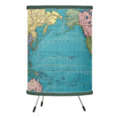 World, Mercator's Projection Tripod Lamp (Left)