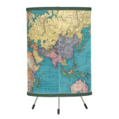 World, Mercator's Projection Tripod Lamp (Back)