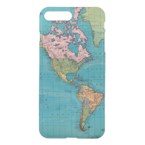World Mercators Projection iPhone 8 Plus7 Plus Case