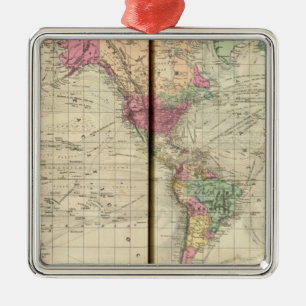 World Metal Ornament