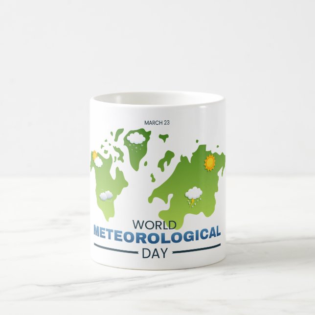 World Meteorological Day Coffee Mug (Center)