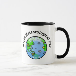 World Meteorological Day with Earth Mug