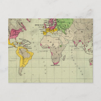 World, Moravia missions Postcard