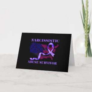 World Narcissistic Abuse Awareness Survivor Card