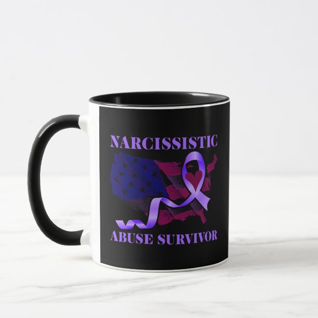 World Narcissistic Abuse Awareness Survivor Mug (Left)