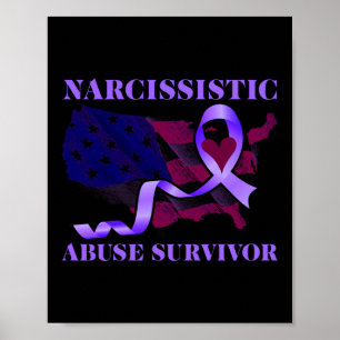 World Narcissistic Abuse Awareness Survivor Poster