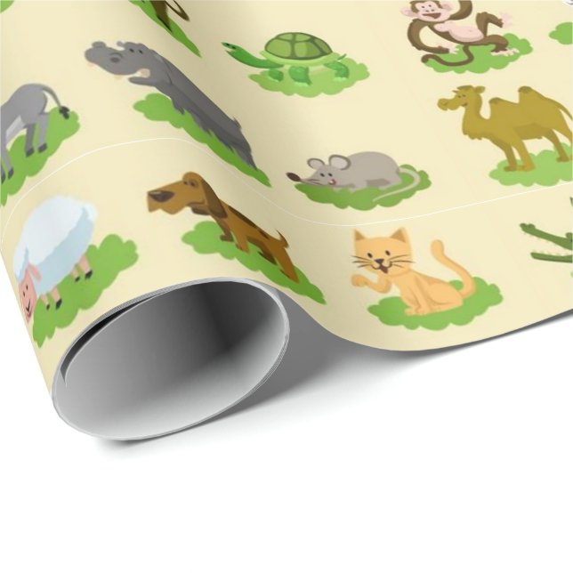 World Nature Friends Wrapping Paper (Roll Corner)
