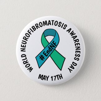 World Neurofibromatosis Awareness Day Button