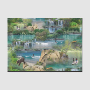 World Ocean Day Celebrations Tissue Paper