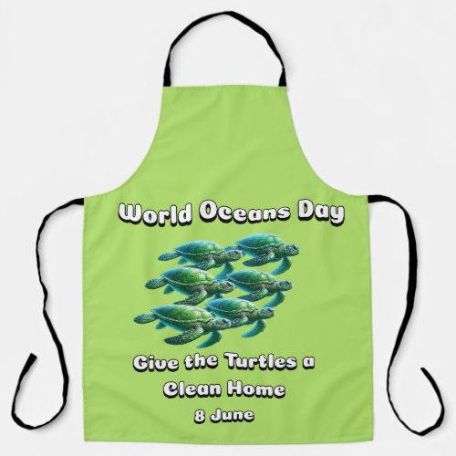 World Oceans Day Apron