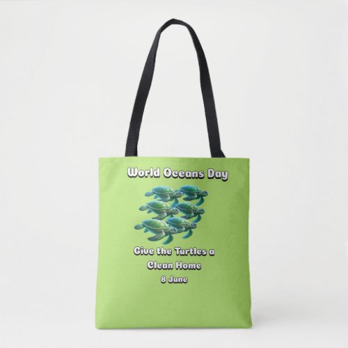 World Oceans Day Tote Bag