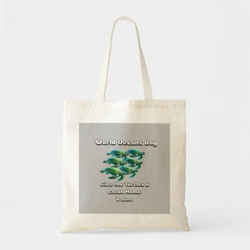 World Oceans Day Tote Bag