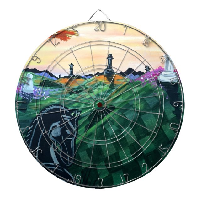 World Of Chess Dart Board (Front)