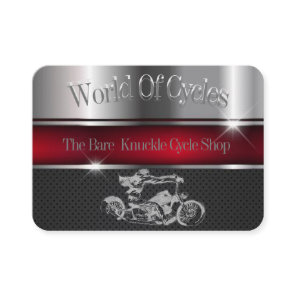 World Of Cycles Business Card