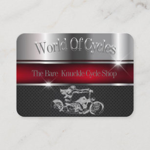 World Of Cycles Business Card