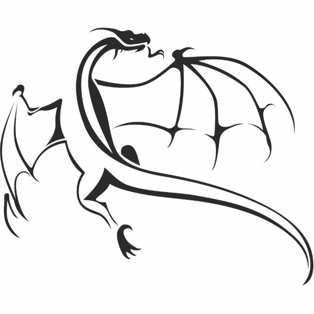 World OF Dragon Cutout (Front)