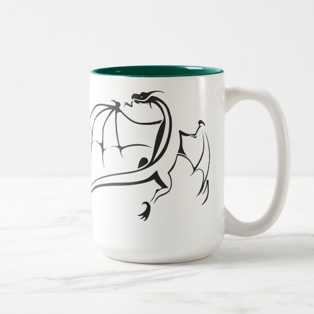 World of Dragon Two-Tone Coffee Mug (Right)