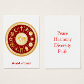 World of Faith Greeting Card (Front & Back)