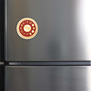 World of Faith Round Magnet