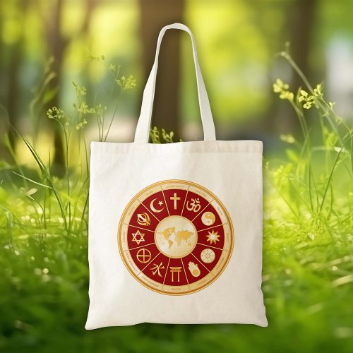 World of Faith Tote Bag