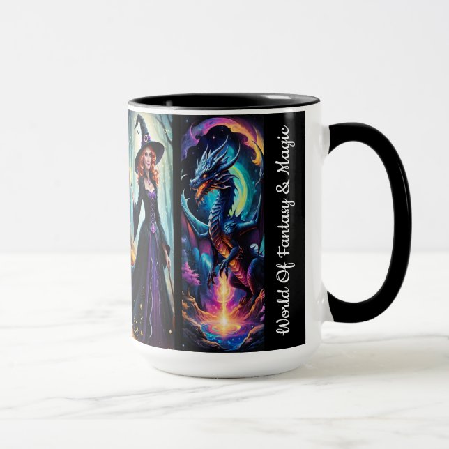 World Of Fantasy And Magic Mug (Right)